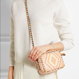 Authentic Valentino Rockstud Camera Bag